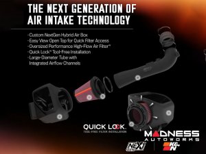 Chevrolet Silverado 1500 Cold Air Intake - NextGen - 5.3L or 6.2L V8 - K&N (14-20) Chevrolet Silverado 1500 Cold Air Intake - NextGen - 5.3L or 6.2L V8 - K&N (14-20)